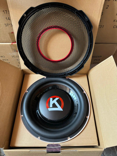 2 Subwoofer Plano De 12´´ 300w Rms 4+4 Ohm Krack Kws-12800xp