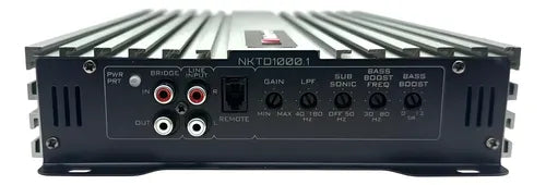 Amplificador 1 Canal Clase D 400w Rms Nakamichi Nktd1000.1