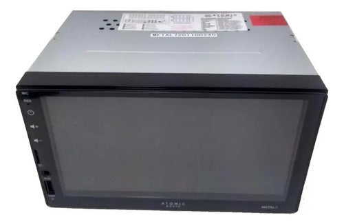 Autoestereo Pantalla D 7 Mirrorlink Mp5 Camara Atomic Metal7