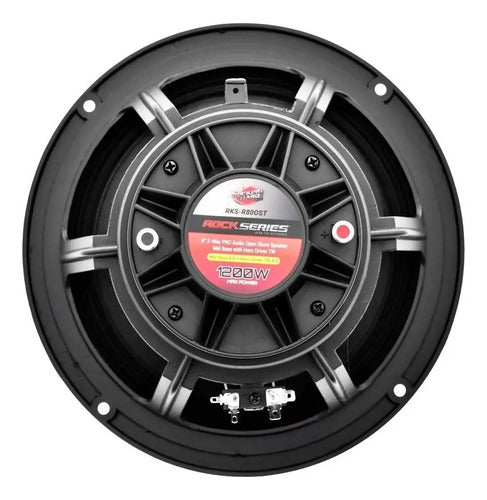 Medio Rango Y Driver 8 Open Show 1200w Rockseries Rks-r80ost