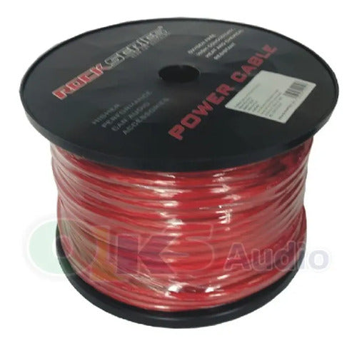 Un Metro De Cable X Corriente Calibre 0 Rockseries Pc015