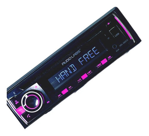 Autoestereo Cd Am Fm Bt Siri App 4rca 2v Audiolabs Adl-560cd