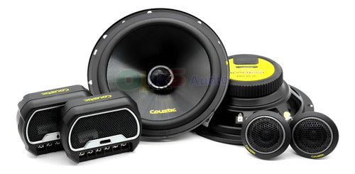 Set De Medios Coustic Pro-65.2c 6.5 PuLG 500w Max 2 Vias