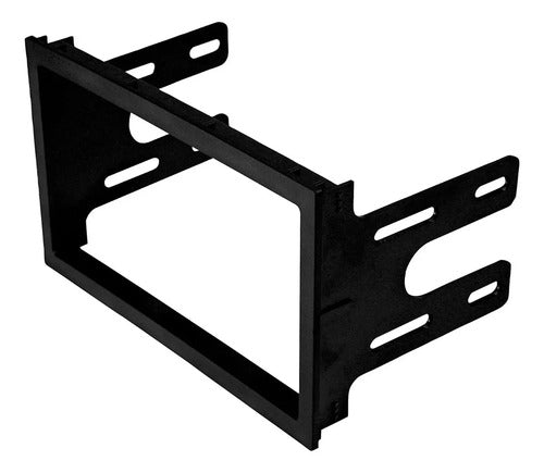 Frente Adaptador Vwk1015 Golf Jetta Clasico A4 99-07 2 Din Negro
