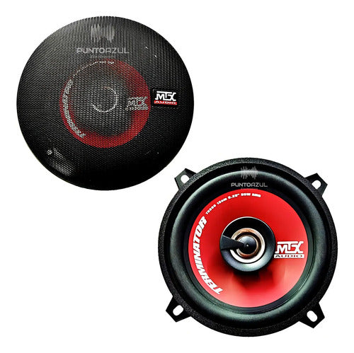 Bocinas 5.25 Pulgadas Mtx Audio Tr50c 220w Max 2 Vías Color Rojo