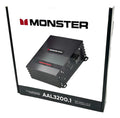 Amplificador Clase D 1 Canal 3200w Rms 1 O Monster Aal3200.1