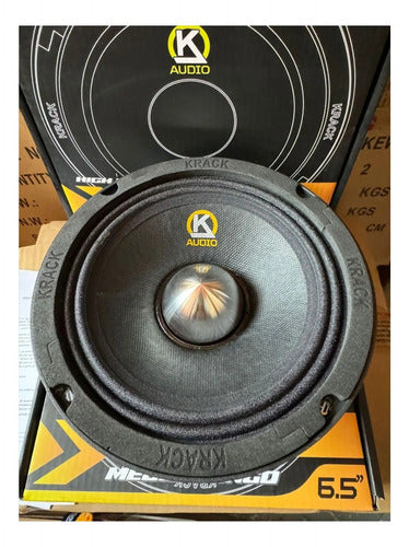 2 Medios Rangos 6.5´´ 200w Rms 4 Ohms Krack Kmd-680