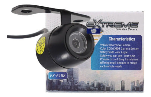 Camara De Reversa Vision Nocturna Automóvil Extreme Ex-6188
