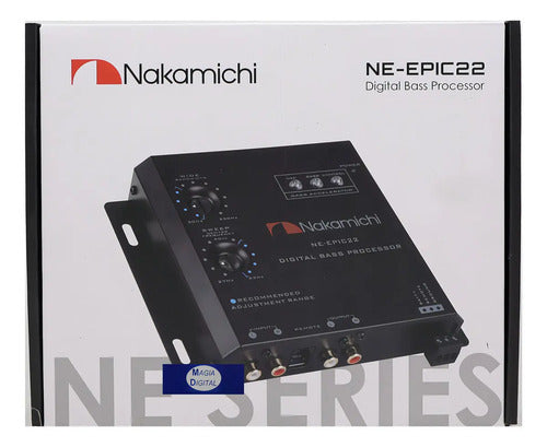 Epicentro Procesador Bajos Nakamichi Ne-epic22 Doble Perilla Color Negro