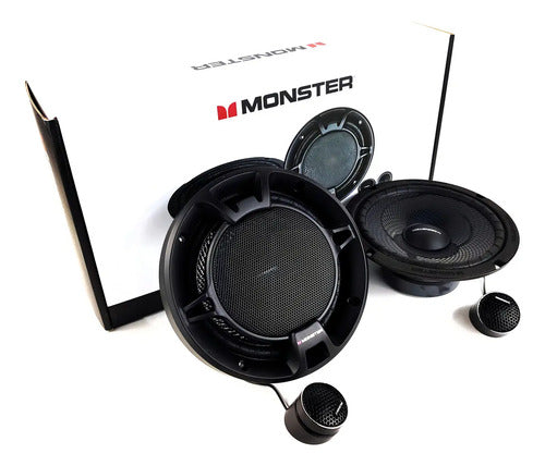 Set De Medios Monster Spd654lat 6.5 PuLG 2 Vías 800w Max
