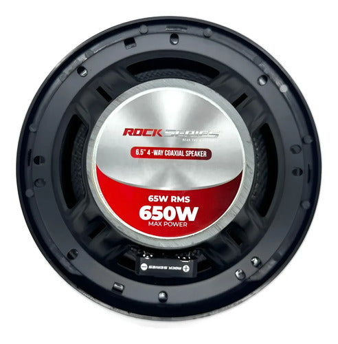Par De Bocinas 6.5 4 Vias 165 Watts Rock Series Rks-n654
