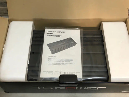Amplificador 4 Canales 720w Rms Marca Nesa Te-4150 Para Carro Y Camioneta Negro