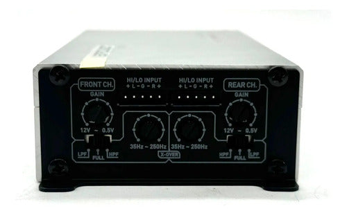 Mini Amplificador De 4 Canales Del Tamaño De Un Billete Clase D Rango Completo 400 Watts T