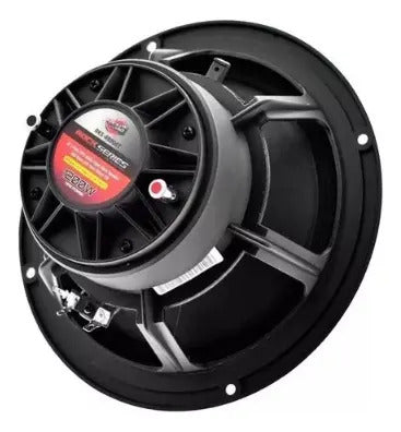 2 Medios Rango Con Driver De 8'' 1200w Rockseries Rks-r80ost