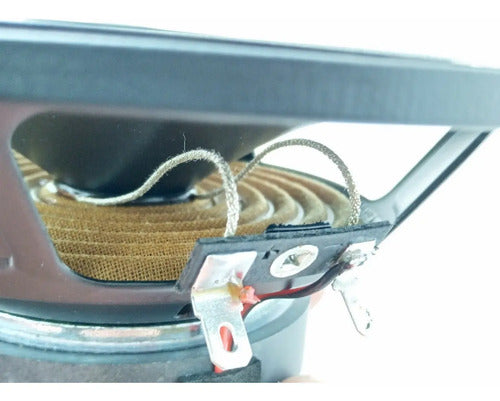 Par Bocinas 6.5pul 2 Vias 35w Rms 4ohms Nakamichi Nse1628 Color Negro