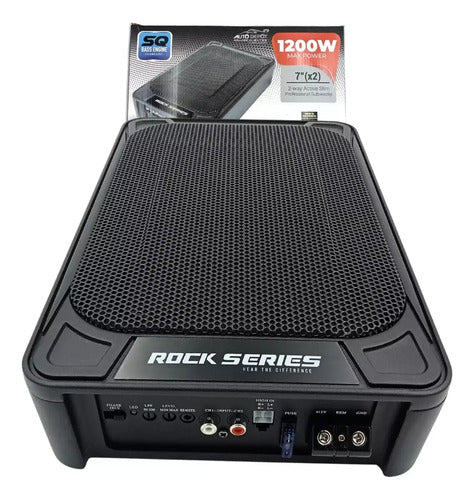 Subwoofer Amplificado 7x5 2 Vías 1200w Rockseries Rks-p77pss