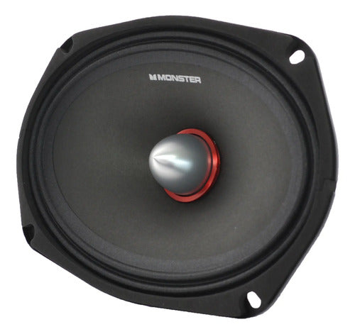 Par De Medios Rangos De 6x9 450w. Rms 8 Ohms Monster Smm6905
