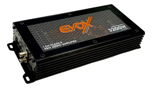 Amplificador Clase D 1 Canal 3200w. Led Evox Lightning1600.1