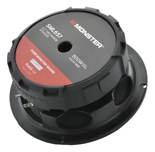 Medio Rango 6.5' 400w Rms 1 Vía Open Show Monster Sml657