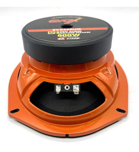 2 Medios Rangos 6x9  Slim 400w Rms 8 Ohms Evox 2-evx69slim