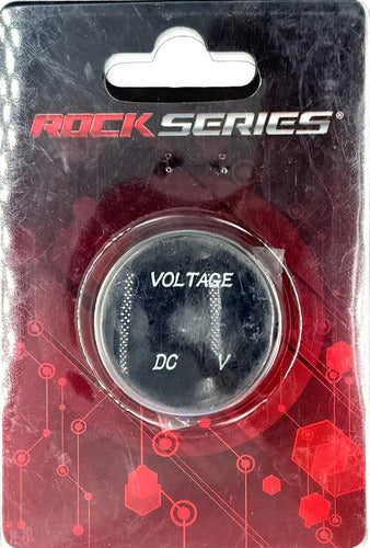 Voltimetro Digital Azul Tipo Socket Rock Series Rks-dv210