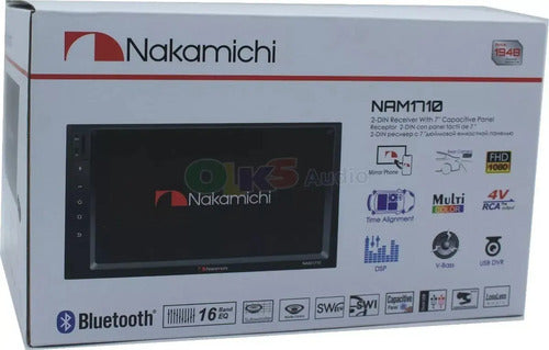 Estereo Pantalla 7 Mirrorlink Dsp 5 Rca 4v Nakamichi Nam1710