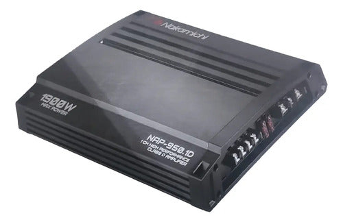 Amplificador 1 Ch Clase D 950w Rms 1ohm Nakamichi Nap-950.1d