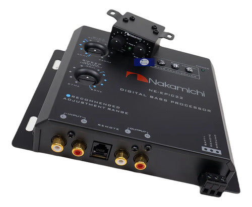 Epicentro Procesador Bajos Nakamichi Ne-epic22 Doble Perilla Color Negro