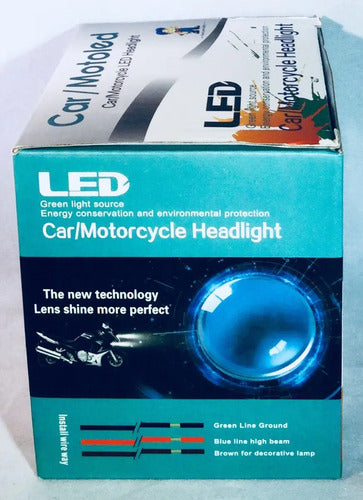 Faro De Led 6 Contra Intemperie 12 Watts Máx Steelpro B4d12