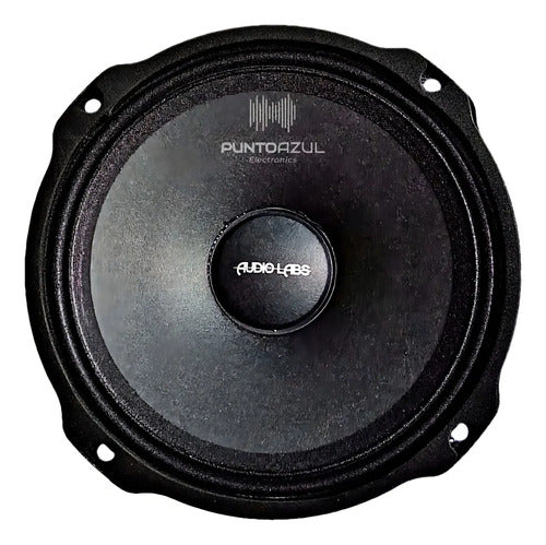 Medio Rango 6.5 Pulgadas Audio Labs Adl-65mr2 450 Watts Max Color Negro