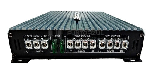 Amplificador De 4 Canales Clase A/b De 450 Watts Rms A 4 Ohm X 2, 1100 Watts Maximons Rock