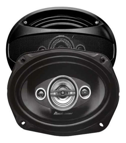 Par De Bocinas 6x9 De 4 Vias 850 Watts Rockseries Rks-n694