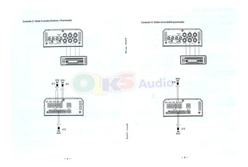 Amplificador Micro 4 Canales 720w Rms 2 Ohms Atomic Orbit4
