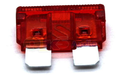 Paquete 10 Fusibles De 18x18x6mm 10a Verde Rockseries Atc10p