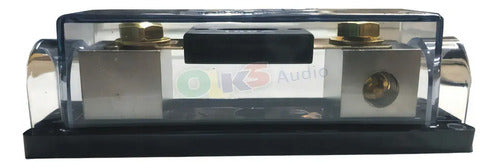 Portafusible Anl 1 Vía Krack Kanl-1 Compatible Calibre 0 Y 4 Awg