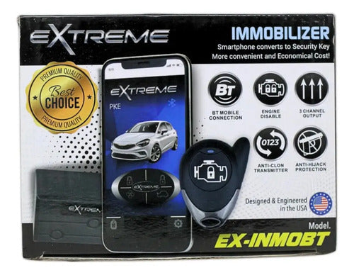Inmovilizador Via Bluetooth, Llavero Y App Extreme Ex-inmobt