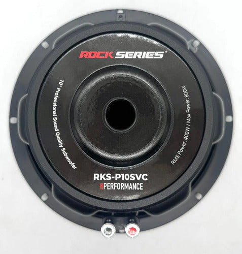 Subwoofer 10 Pulgadas 400w Rms Rockseries Rks-p10svc