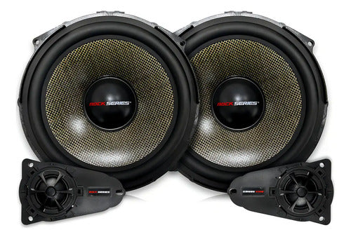 Set De Medios Plug & Play Vw Rock Series Rks-vw180.2 8 PLG