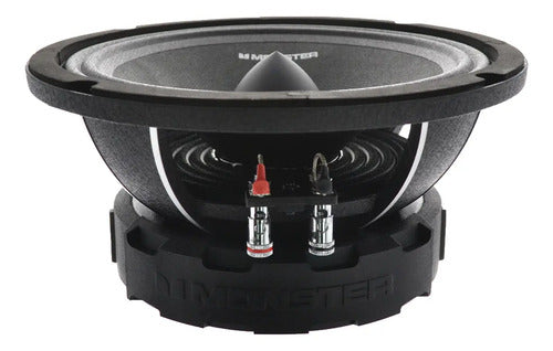 Par Medios Rangos De 8'' 600 Watts Rms 8 Ohms Monster Sma801