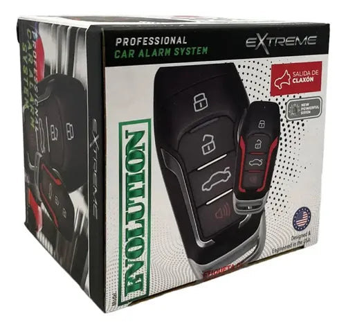 Alarma Automotriz 16 Funciones 2 Controles Extreme Evolution