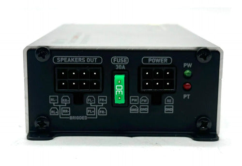 Mini Amplificador De 4 Canales Del Tamaño De Un Billete Clase D Rango Completo 400 Watts T