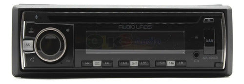 Autoestereo Cd Am Fm Bt Siri App 4rca 2v Audiolabs Adl-560cd