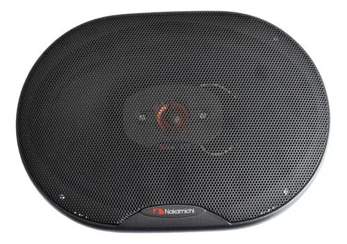 Par De Bocinas 6x9 4 Vias 500 Watts 50 Rms Nakamichi Nse6907 Color Negro