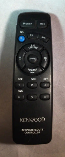 Control Remoto Para Autoestéreo Kenwood