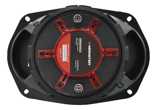 Medio Rango Con Driver 6x9 700w Rms 8 Ohms Monster Smd6903