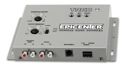 Epicentro Digital Restaurador De Bajos Control Remoto Con Filtro Subsonico Para Subwoofer