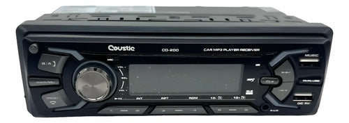 Autoestereo Caratula Desmonta Bt App 2-usb Sd Coustic Co-200