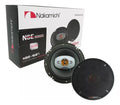 Par De Bocinas 6.5 4 Vias 400 Watts Nakamichi Nse1607 Color Negro