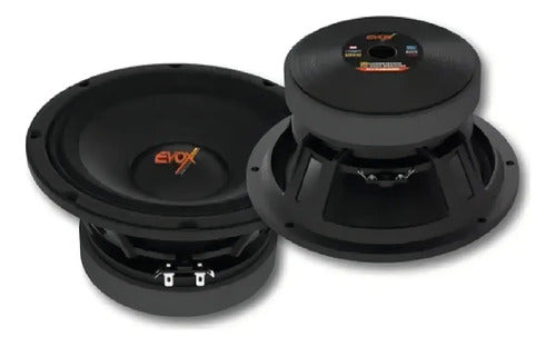 2 Medios Rango Pro 6.5' 400w Rms 800 Max 8 Ohm Evox Evx65mrp