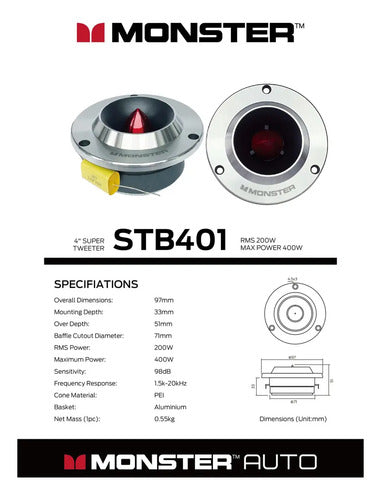 Monster Stb401 4